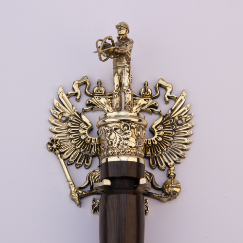 Набор для обуви "Денщик" VIP-рожок большой "Атомщик" с крючком "Герб России" фото 7